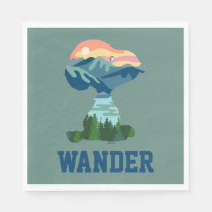 Erdnüsse   Großes Portrait aus Snoopy im Freien Serviette