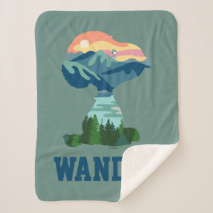 Erdnüsse   Großes Portrait aus Snoopy im Freien Sherpadecke