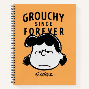 Erdnüsse Grouchy Seit Forever Lucy Notizbuch