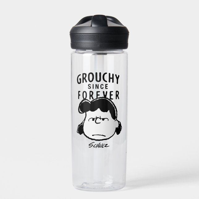 Erdnüsse | Grouchy Seit Forever Lucy Trinkflasche (Vorderseite)