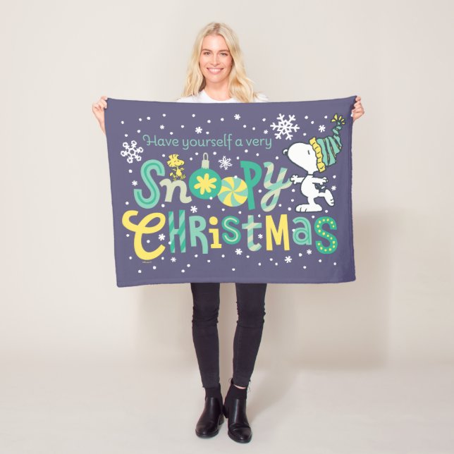 Erdnüsse | Haben Sie sich selbst einen sehr Snoopy Fleecedecke (Beispiel)