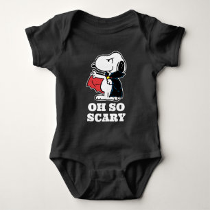 Erdnüsse   Halloween Snoopy Vampire Baby Strampler