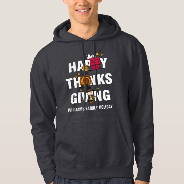 Erdnüsse | Happy Thanksgiving Combo Hoodie (Vorderseite)