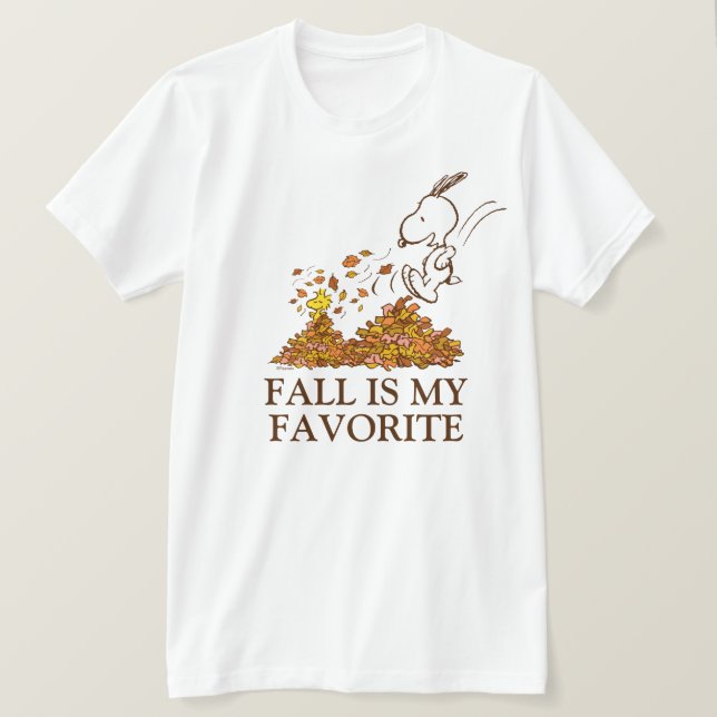 Erdnüsse | Herbst ist mein Favorit T-Shirt (Design vorne)