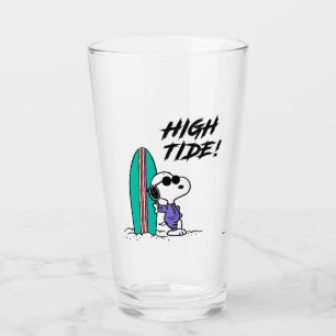 Erdnüsse Hochwasser des Snoopy Glas