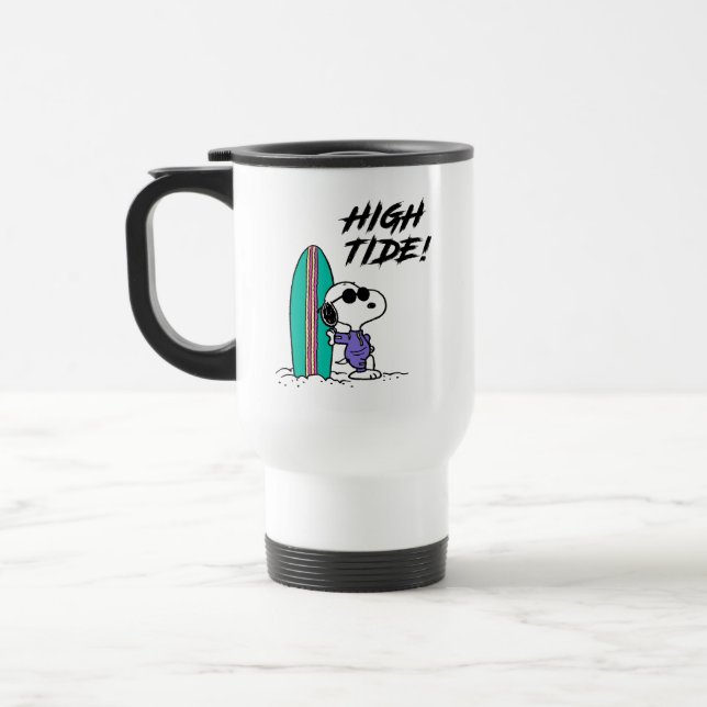 Erdnüsse | Hochwasser des Snoopy Reisebecher (Links)