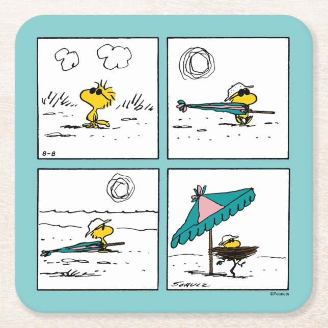 Erdnüsse | Holz am Strand Rechteckiger Pappuntersetzer (Vorderseite)