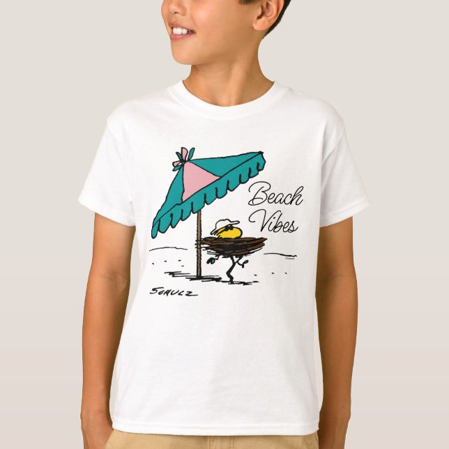 Erdnüsse | Holz am Strand T-Shirt (Vorderseite)