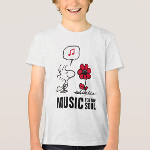 Erdnüsse   Holz riecht nach Blume Tri-Blend Shirt