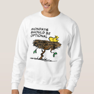 Erdnüsse Holzabsperrung Sweatshirt