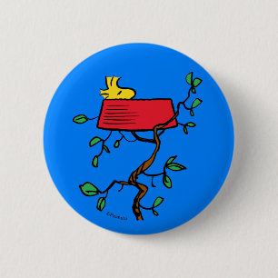 Erdnüsse Holzeinschlag in Snoopy's Dish Button