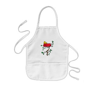 Erdnüsse Holzeinschlag in Snoopy's Dish Kinderschürze