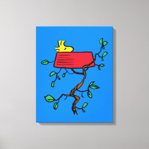 Erdnüsse   Holzeinschlag in Snoopy's Dish Leinwanddruck