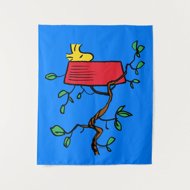 Erdnüsse | Holzeinschlag in Snoopy's Dish Wandteppich (Vorderseite)