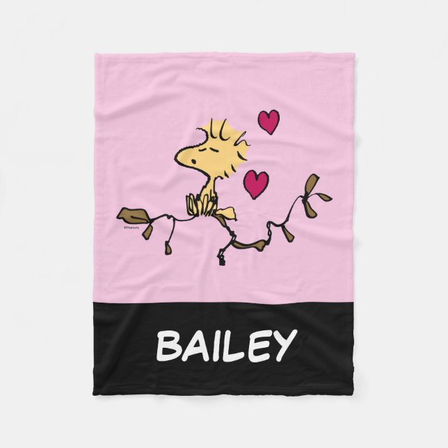 Erdnüsse | Holzpfeife Fleecedecke (Vorderseite)