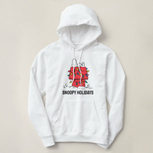 Erdnüsse Hundehütte Snoopy mit Licht Hoodie