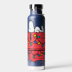 Erdnüsse   Hundehütte Snoopy mit Licht Trinkflasche
