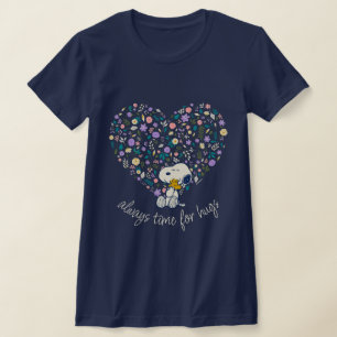 Erdnüsse im Blut Snoopy Heart T-Shirt