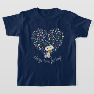 Erdnüsse im Blut   Snoopy Heart T-Shirt