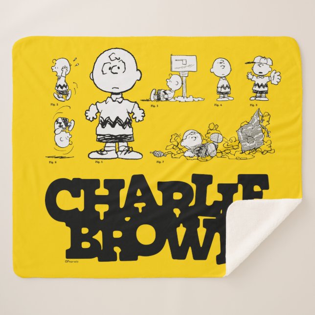 Erdnüsse | Immer Charlie Brown Sherpadecke (Vorderseite (Horizontal))