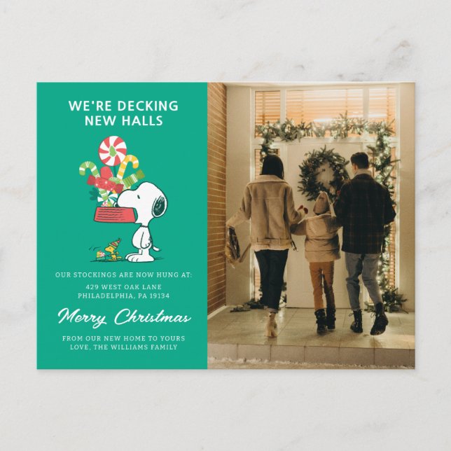 Erdnüsse | Je mehr Merrier Feiertagspostkarte (Vorderseite)