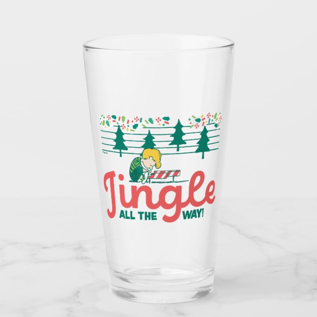 Erdnüsse | Jingle All The Way Glas (Vorderseite)