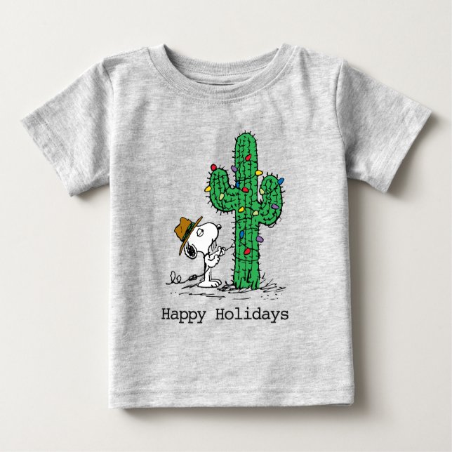 Erdnüsse | Kakteen Holiday Baby T-shirt (Vorderseite)