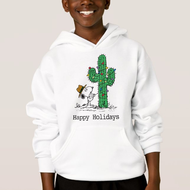 Erdnüsse | Kakteen Holiday Hoodie (Vorderseite)