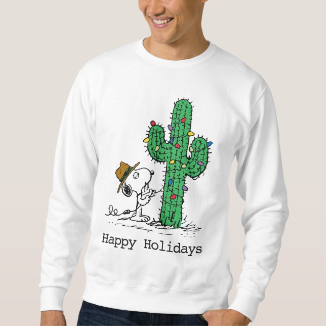 Erdnüsse | Kakteen Holiday Sweatshirt (Vorderseite)