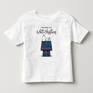Erdnüsse   Karierte Flannel Ferienhaus Hunde Snoop Kleinkind T-shirt