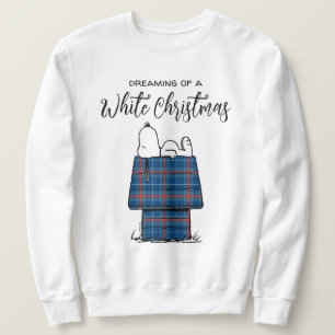 Erdnüsse Karierte Flannel Ferienhaus Hunde Snoop Sweatshirt
