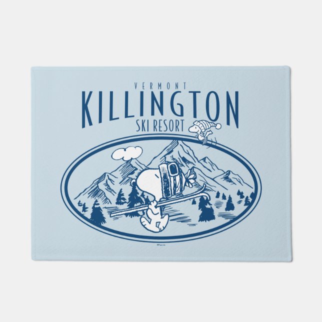 Erdnüsse | Killington Ski Resort Vermont Fußmatte (Vorderseite)
