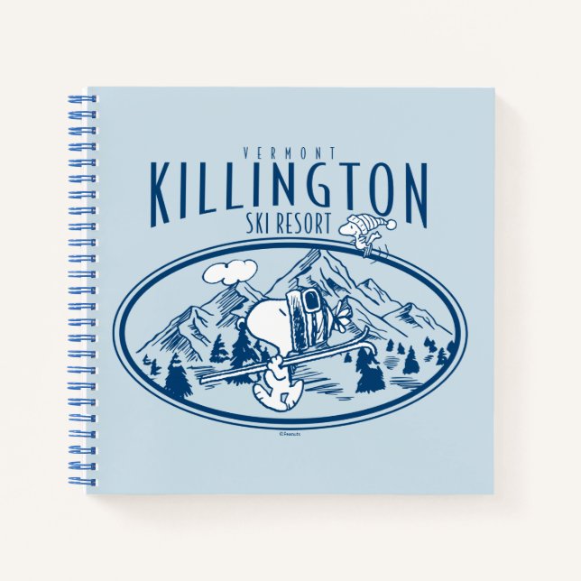Erdnüsse | Killington Ski Resort Vermont Notizbuch (Vorderseite)