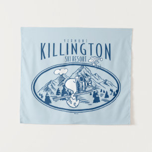 Erdnüsse   Killington Ski Resort Vermont Wandteppich