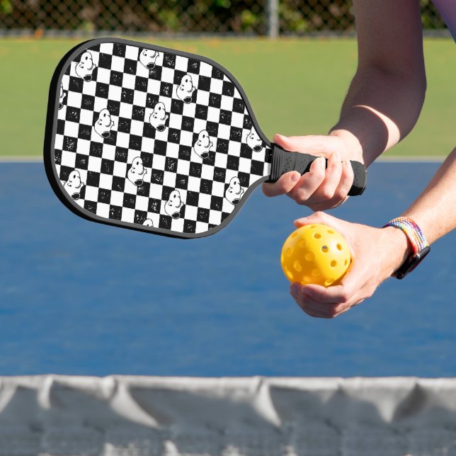 Erdnüsse | Kontrollflagge Pickleball Schläger (InSitu)
