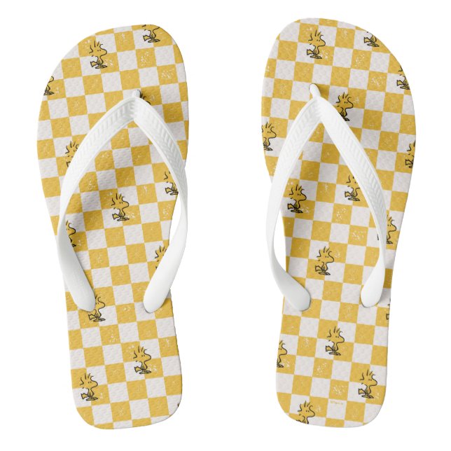 Erdnüsse | Kontrollierte Holzflagge Flip Flops (Fußbett)
