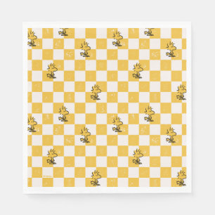 Erdnüsse Kontrollierte Holzflagge Serviette
