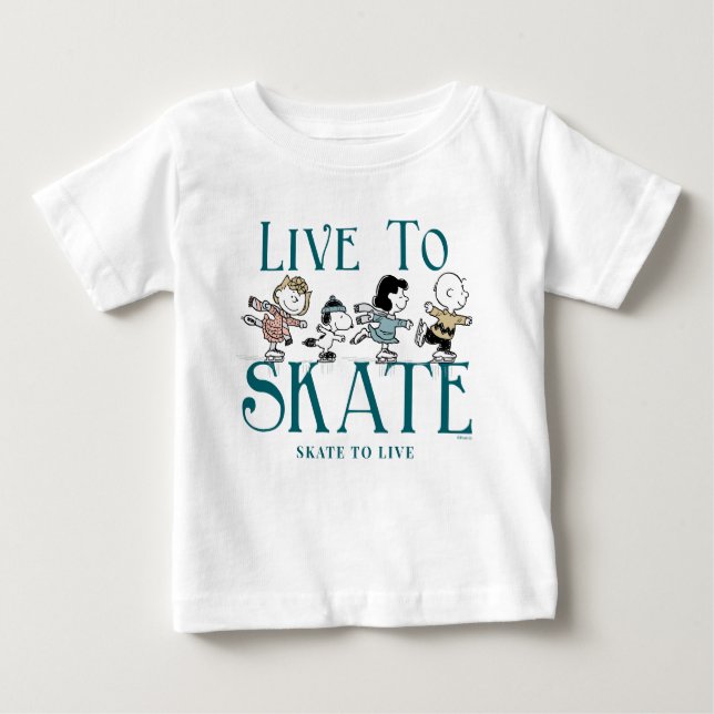 Erdnüsse | Leben in Skate Baby T-shirt (Vorderseite)