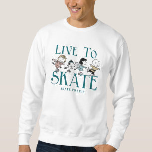 Erdnüsse Leben in Skate Sweatshirt