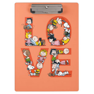 Erdnüsse - LIEBE Klemmbrett