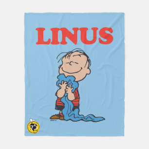 Erdnüsse   Linus Blanket Smile Fleecedecke
