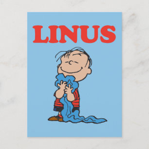 Erdnüsse   Linus Blanket Smile Postkarte