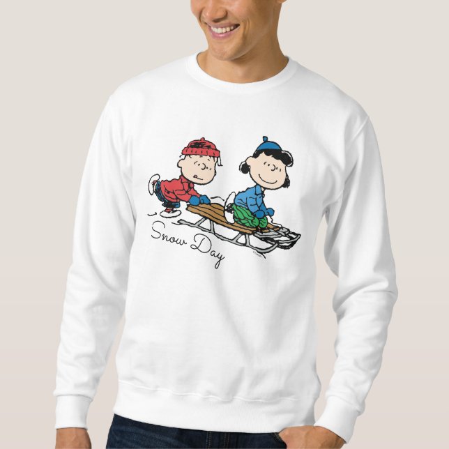 Erdnüsse | Linus & Lucy Sled Riding Sweatshirt (Vorderseite)