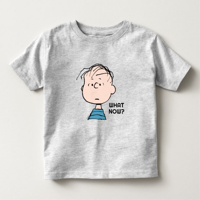 Erdnüsse | Linus Portrait Kleinkind T-shirt (Vorderseite)