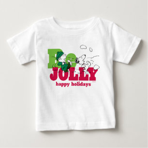 Erdnüsse   Linus & Snoopy Be Jolly Baby T-shirt