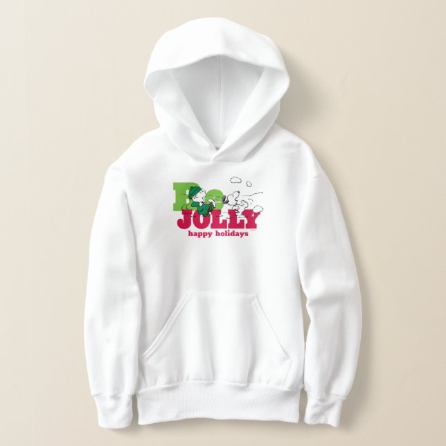 Erdnüsse | Linus & Snoopy Be Jolly Hoodie (Ablage )