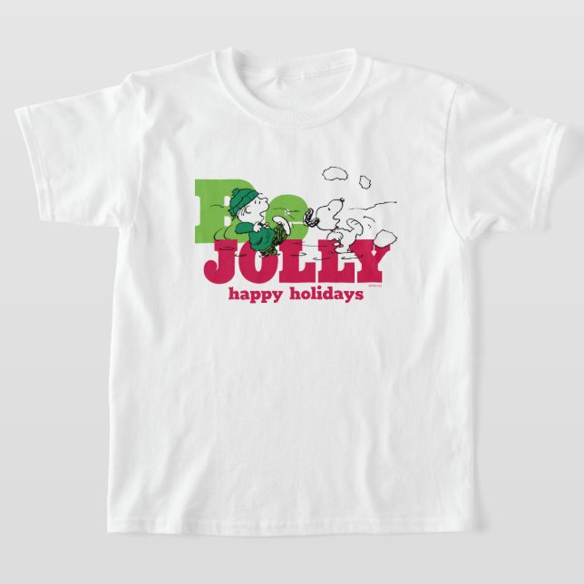 Erdnüsse | Linus & Snoopy Be Jolly T-Shirt (Ablage )