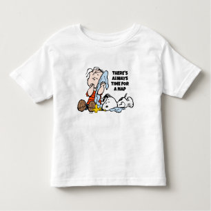 Erdnüsse Linus, Snoopy und Holzschnitzerei Kleinkind T-shirt