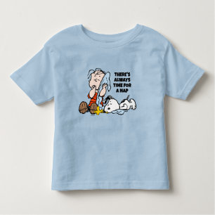 Erdnüsse Linus, Snoopy und Holzschnitzerei Kleinkind T-shirt