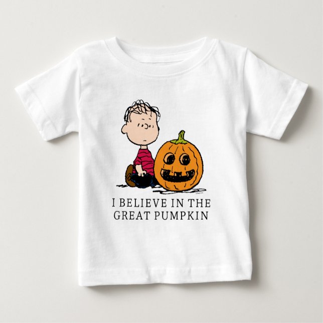 Erdnüsse | Linus und Jack O' Lantern Baby T-shirt (Vorderseite)